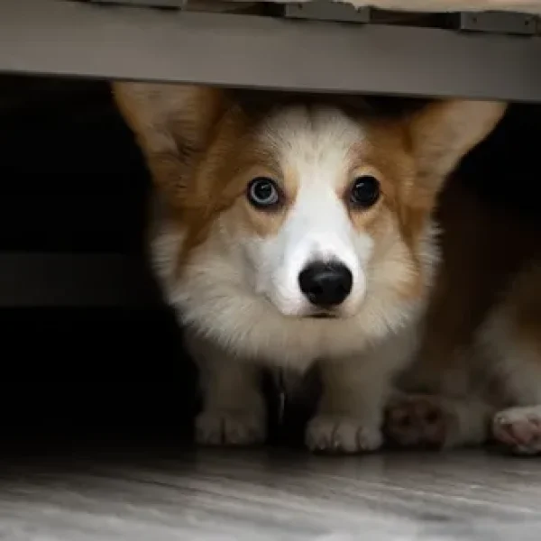 Treating Fear of Storms and Fireworks in Dogs